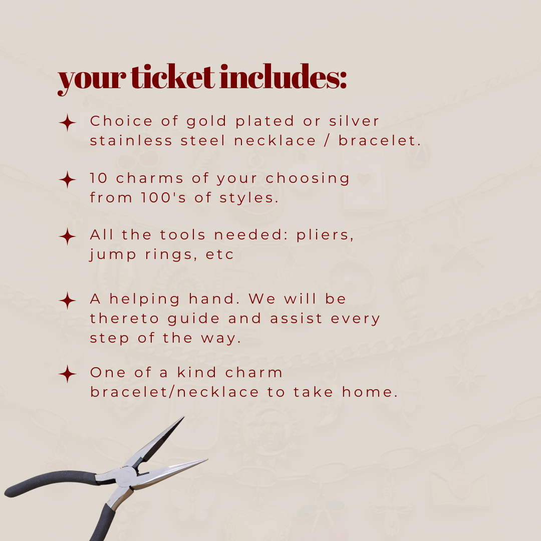 EVENT | Charms & Chats Jewellery Workshop