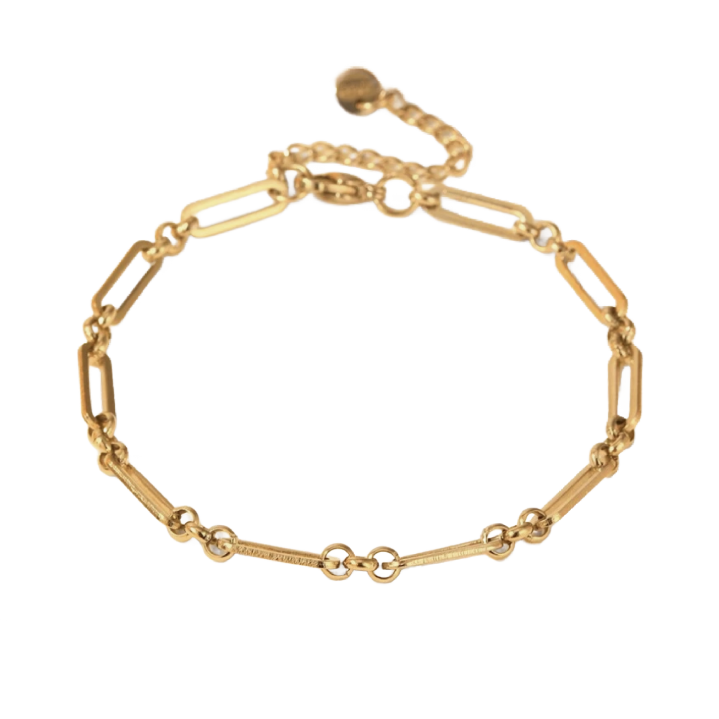 Bailey Paperclip Linked Bracelet