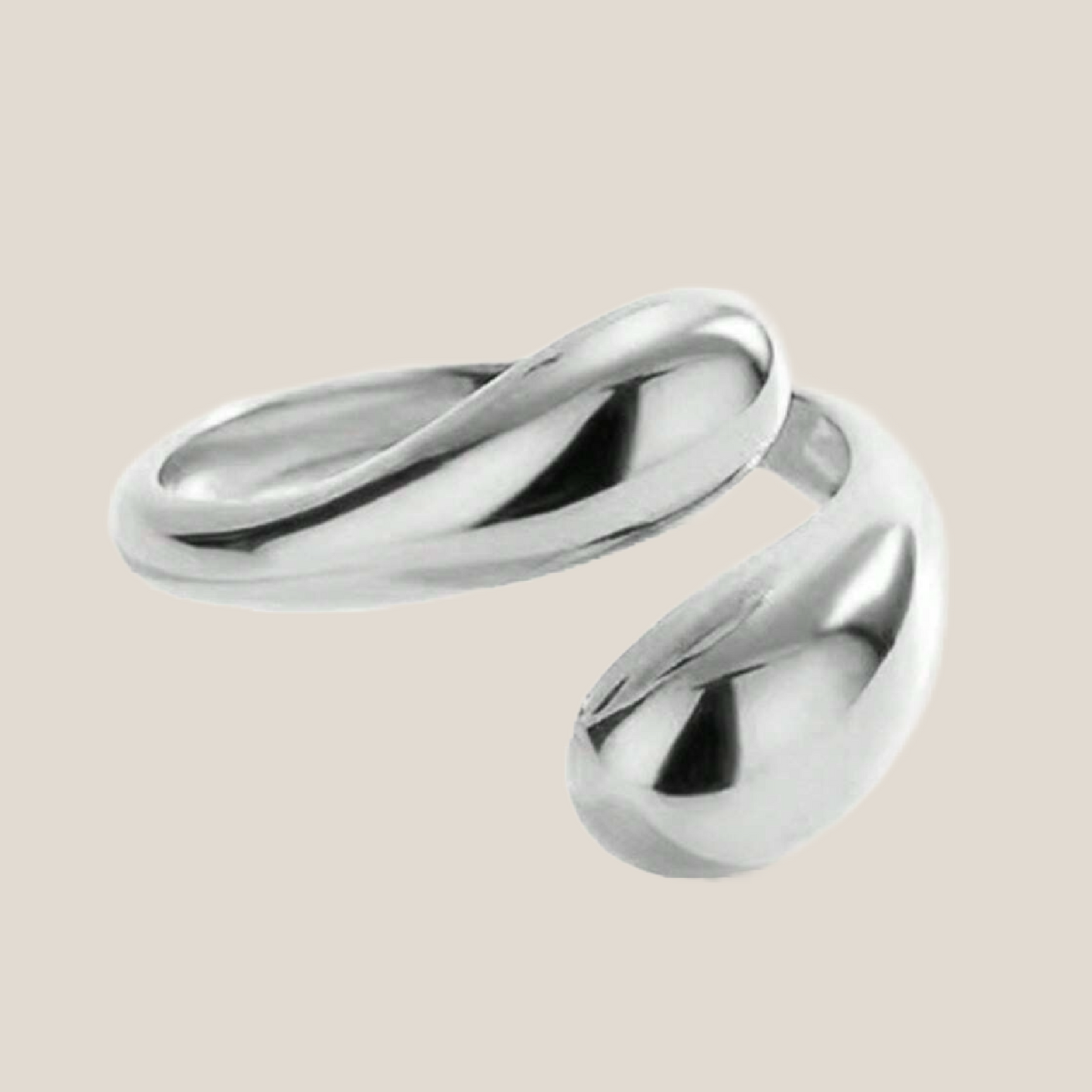 Kate Silver Droplet Ring