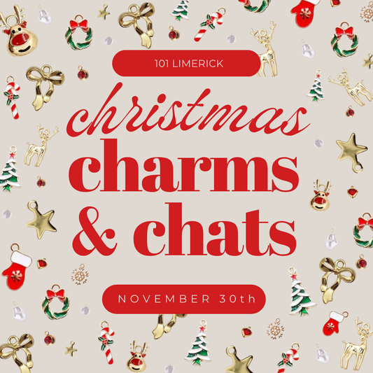 EVENT | Christmas Charms, Chats & Cocktails Jewellery Workshop (November 30th: 1.30PM -3.30PM)