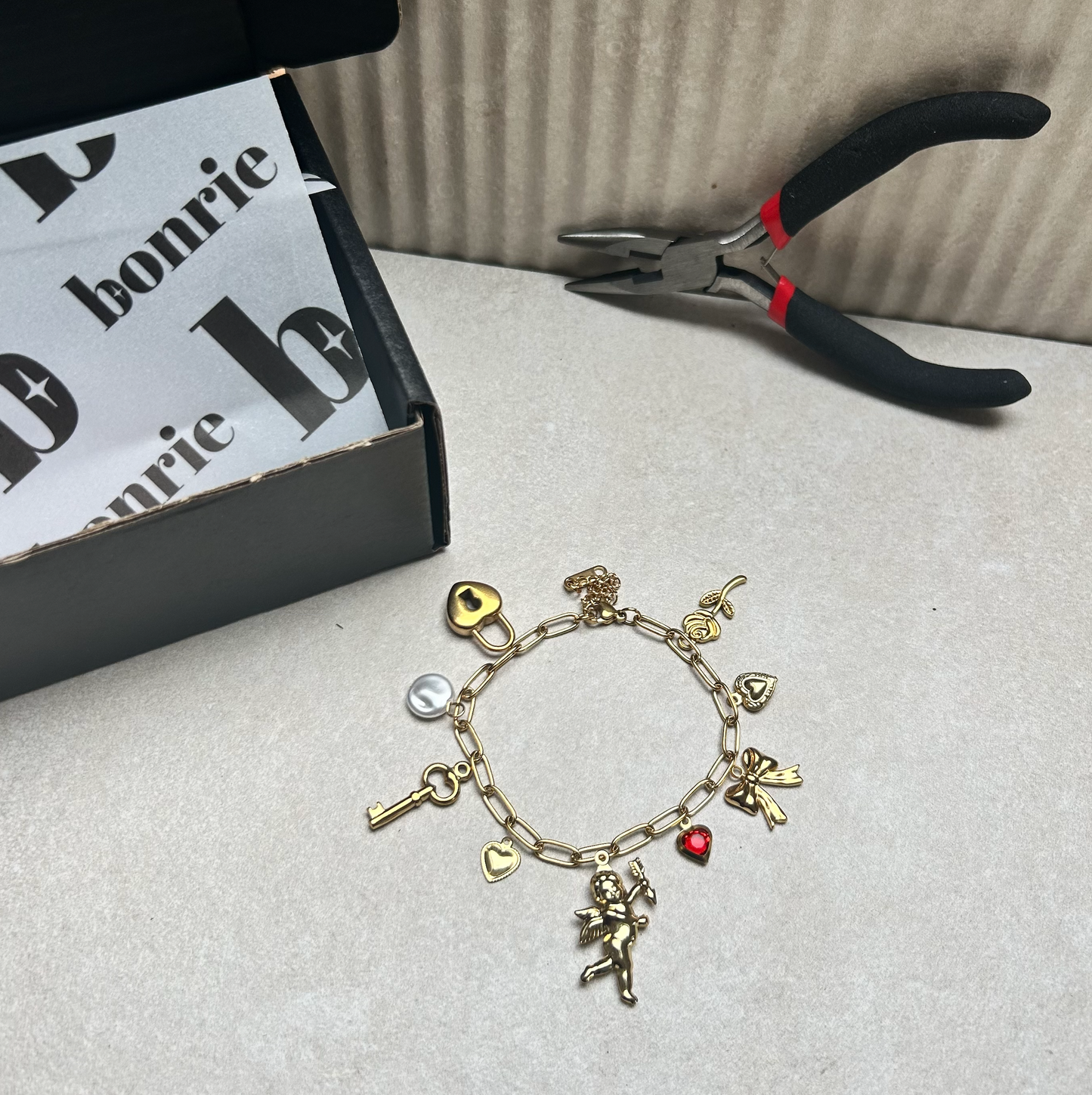 Cupid Crush | DIY Charm Bracelet Kit