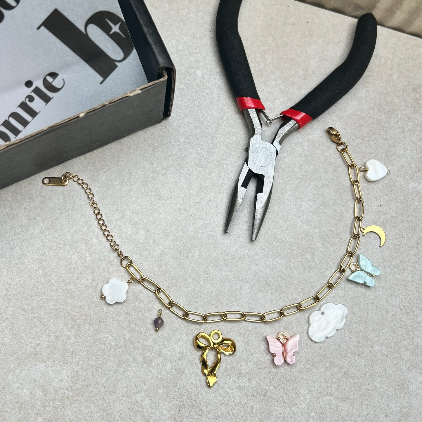 In The Clouds | DIY Charm Bracelet Kit