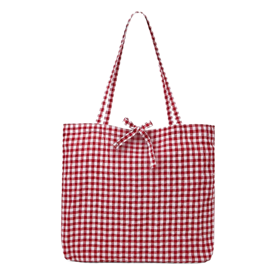 GiGi Gingham Tote Bag